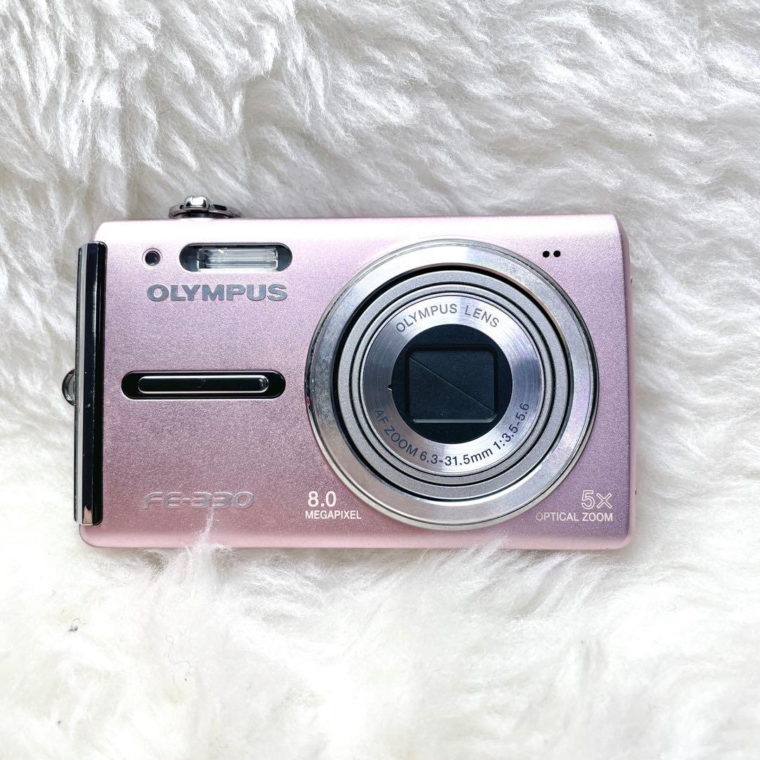 【人気色✨】OLYMPUS オリンパス FE-330 デジタルカメラ コンデジ