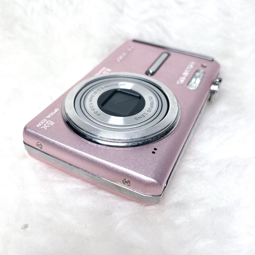 【人気色✨】OLYMPUS オリンパス FE-330 デジタルカメラ コンデジ