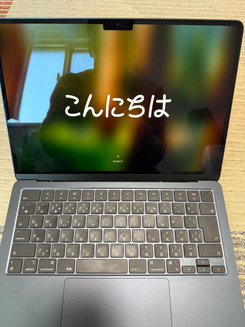 MacBook Air M2 スペースブラック　256gb メモリ8g美品