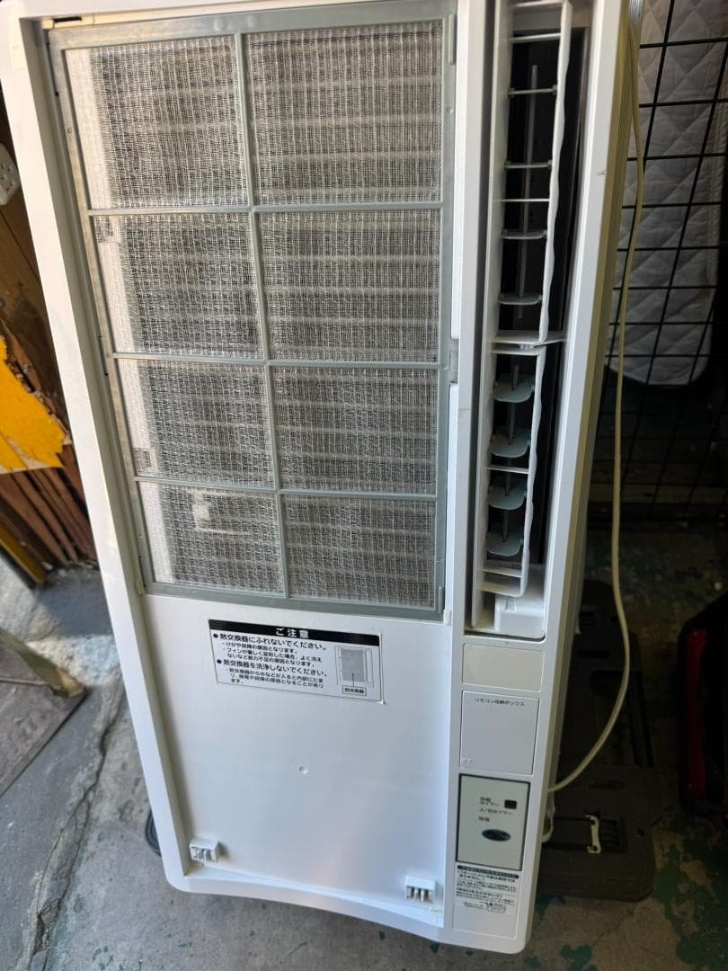 (4234W1)*窓用エアコン 冷暖房両用 ホワイト