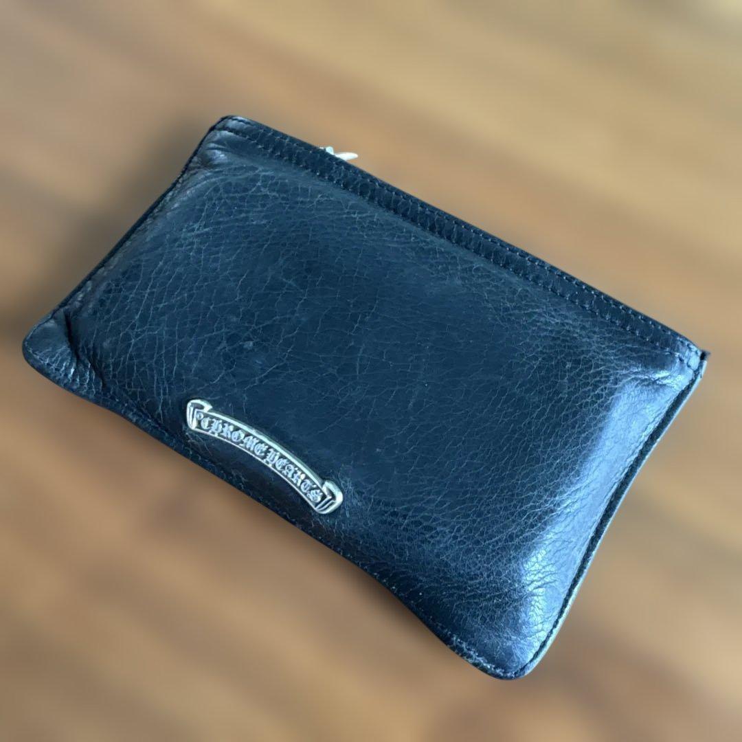 クロムハーツ　レザーケース　ポーチ