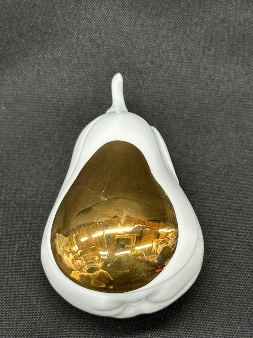 【レア？USED美品】meissen マイセン　洋梨　小物入れ　アクセサリー入れ