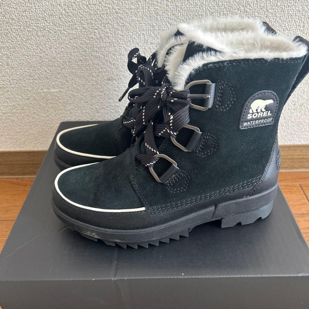 SOREL TIVOLI IV WP ブラック 23.5センチ　ソレル　即日発送