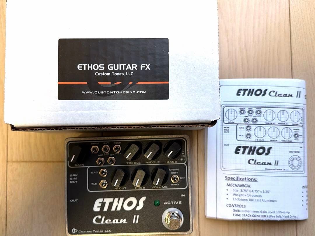 ギター Custom Tones ETHOS Clean II