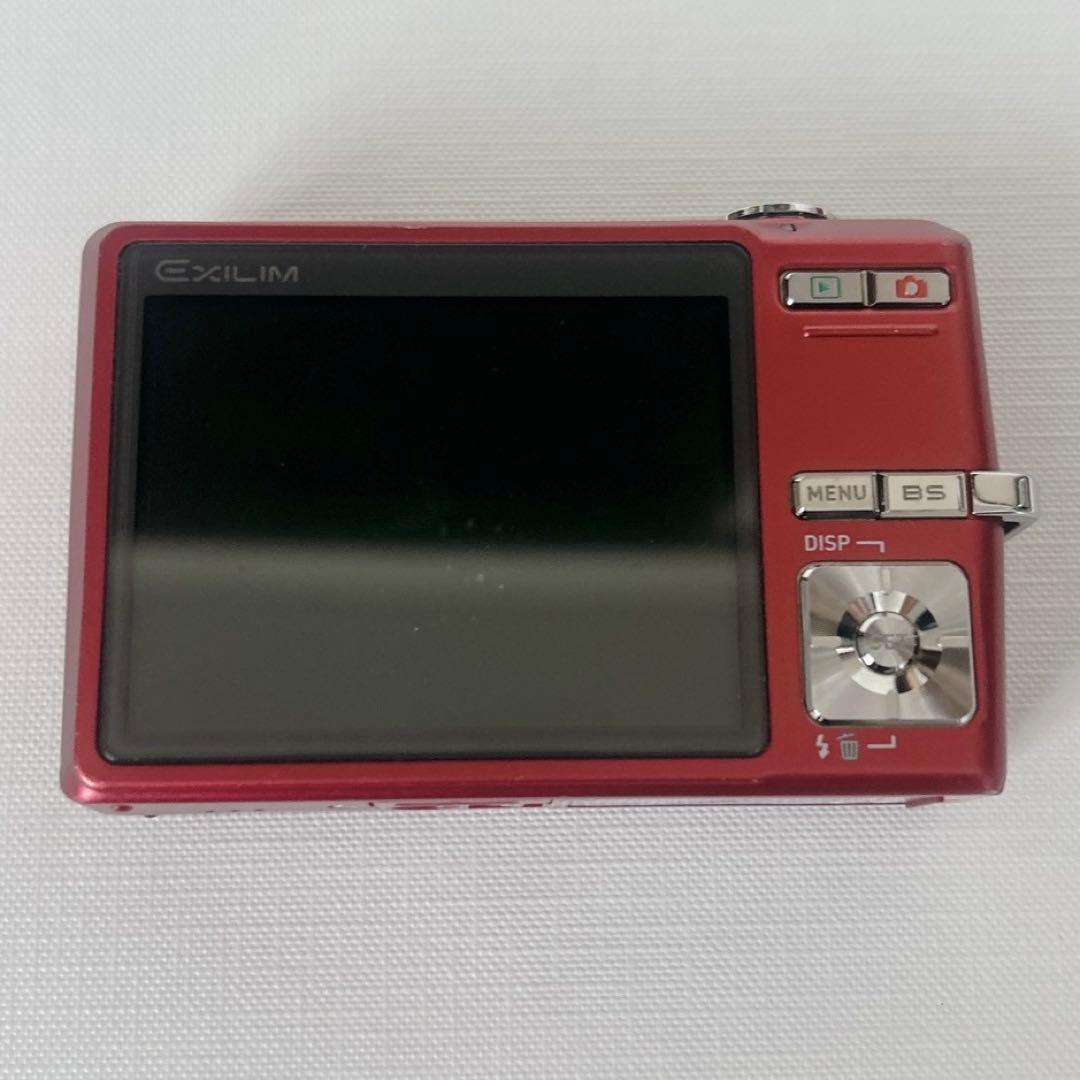 CASIO EXILIM EX-Z700 デジタルカメラ 赤 コンデジ レッド