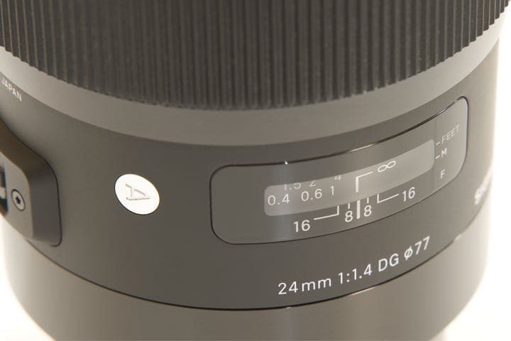 SIGMA 24F1.4 DG HSM/SE SONYフルサイズ