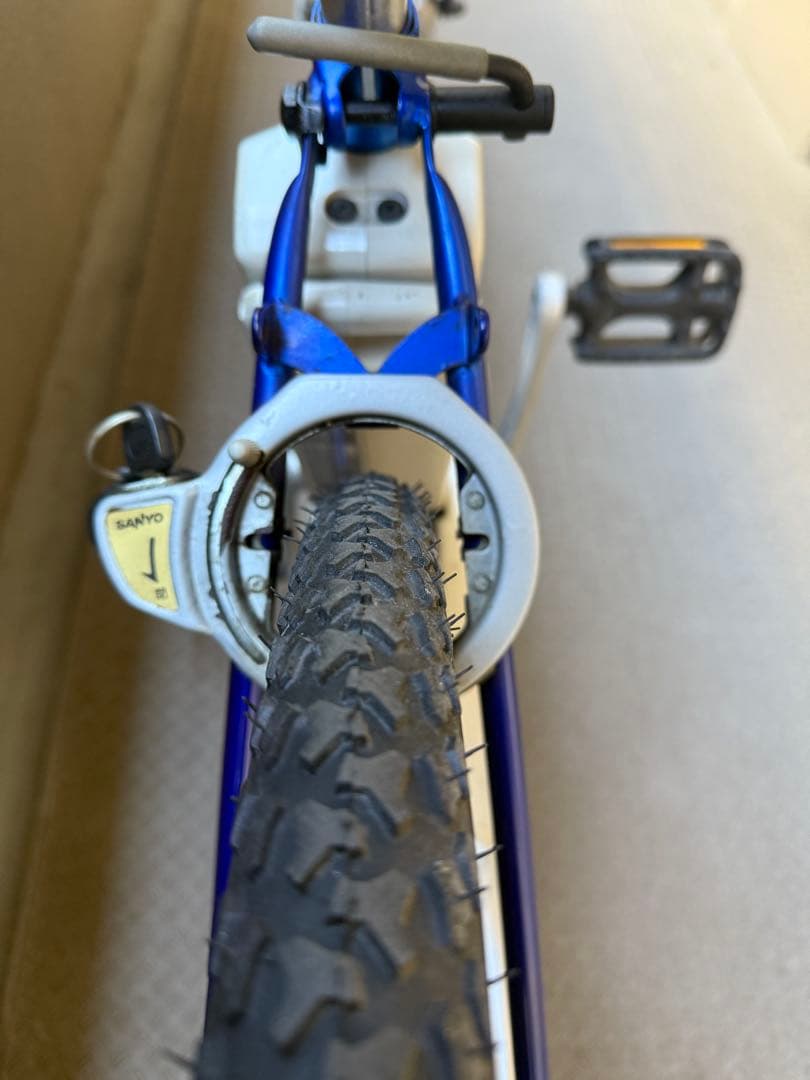 【福岡発】電動アシストスポーツ自転車　SANYO 27インチ片山右京モデル
