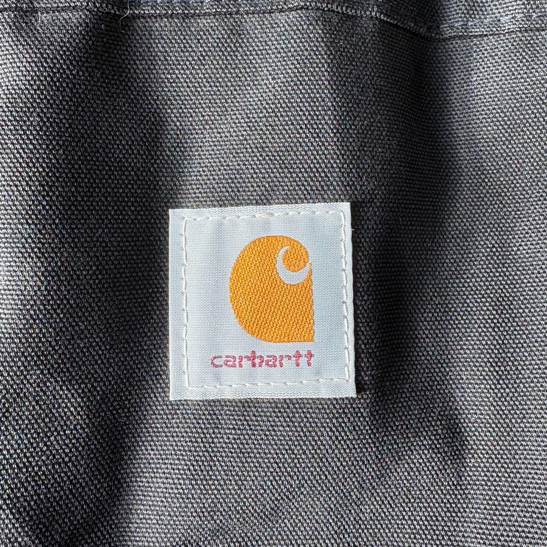 Carhartt カーハート ダックベスト ブラック 2XL 裏ボア