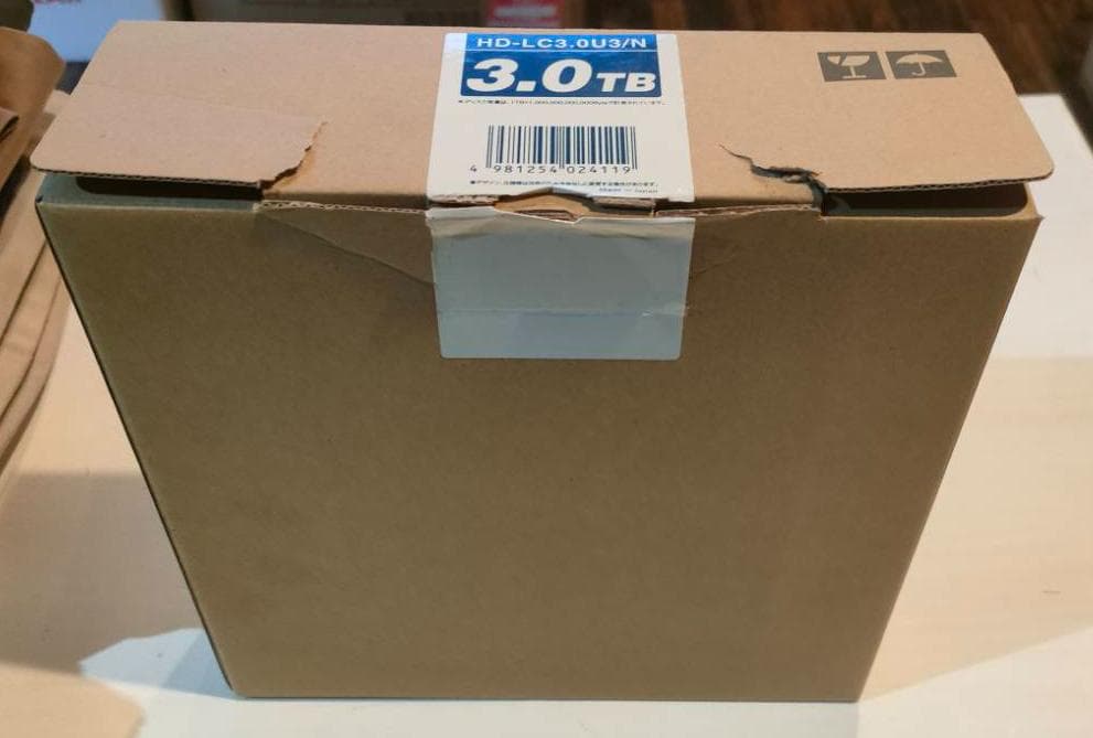 値下げ！◢◤未使用◢◤3TB 外付けハードディスク BUFFALO