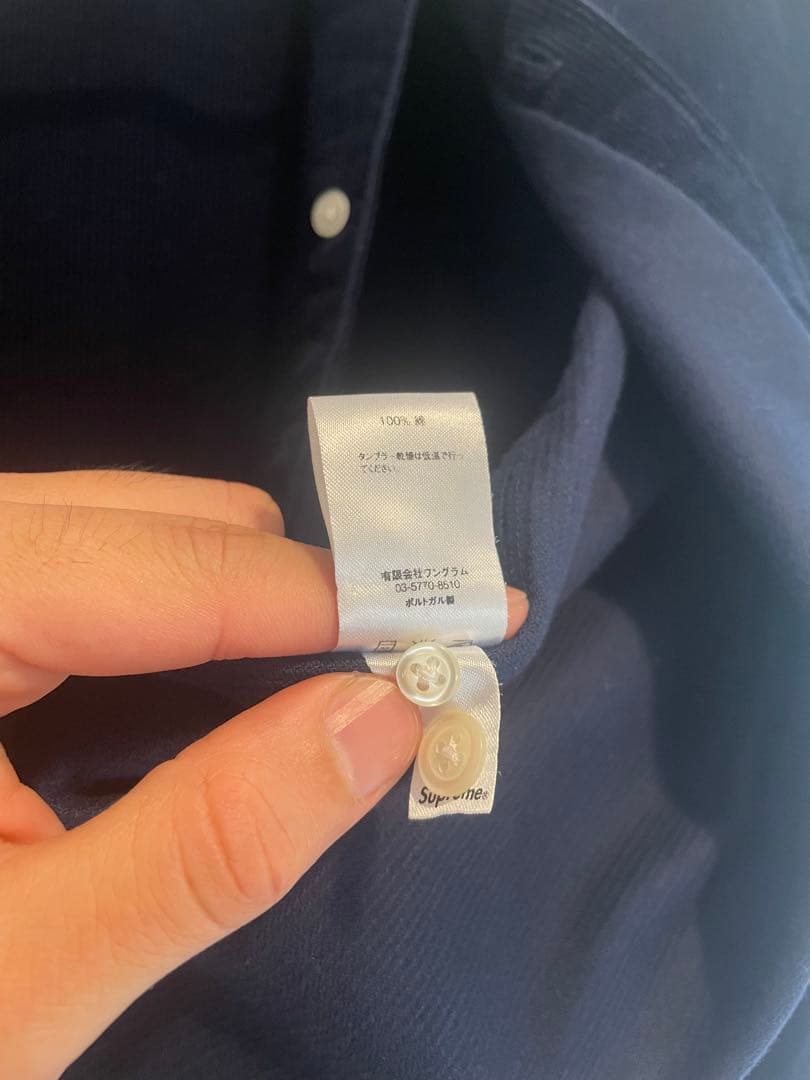 Supreme / シュプリーム / コーデュロイシャツ / ネイビー