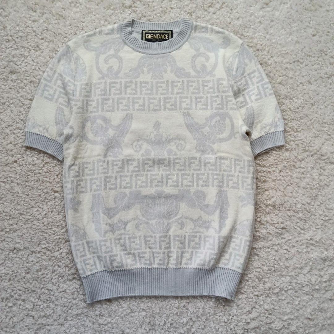 FENDI×VERSACE フェンディ×ヴェルサーチェ　フェンダーチェ　ニット