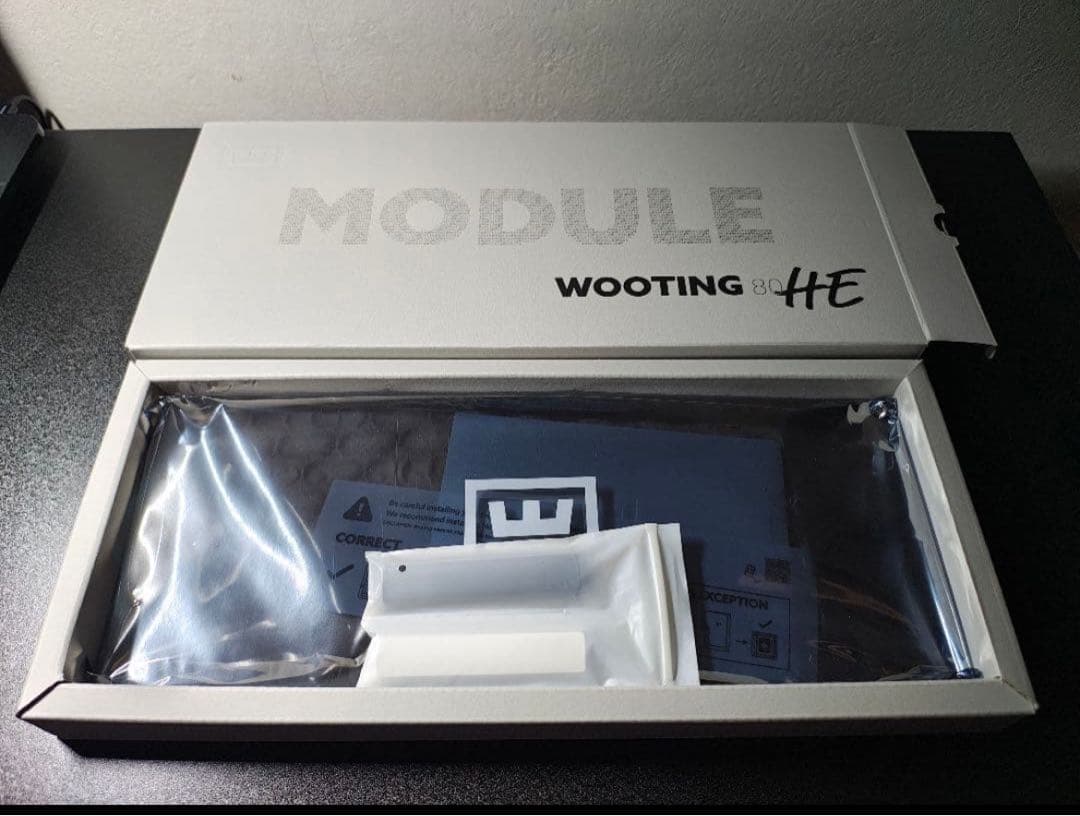 キーボード Wooting 80HE PCR black