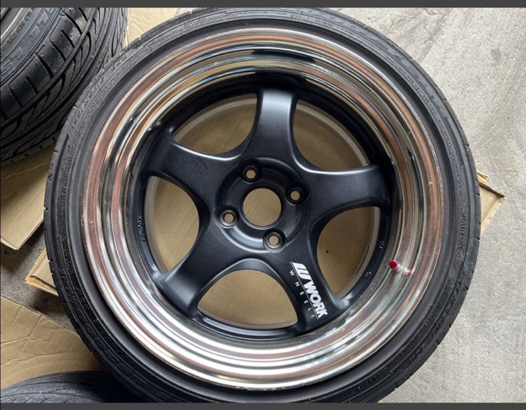 ワークマイスター　16インチ 8.0J+26 8.5J+38 100-4穴