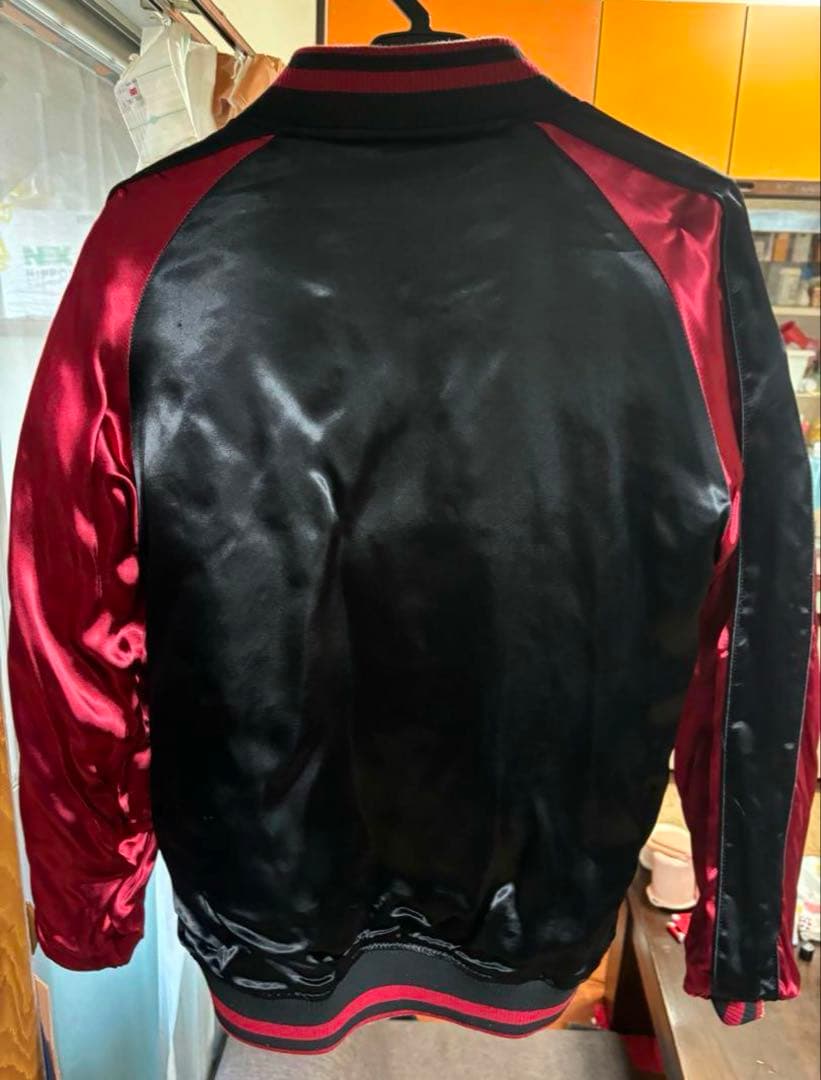 絡繰魂 [カラクリダマシイ] 粋 月光龍群 総刺繍 リバーシブル スカジャン