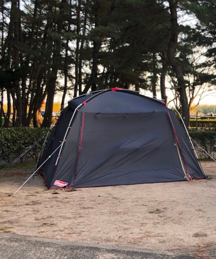 直営店限定_Coleman(コールマン)タフスクリーン2ルームハウス_紺色廃盤品