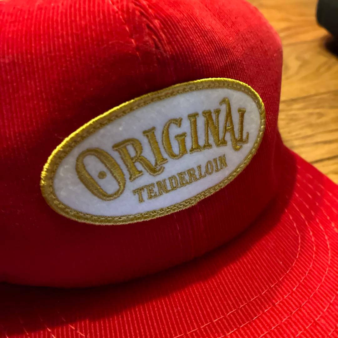 テンダーロイン　コーデュロイワッペンキャップ