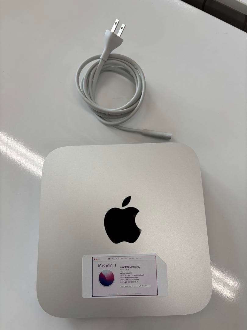 Macデスクトップ Mac mini Late2014 Core i7 16GB ssd512GB