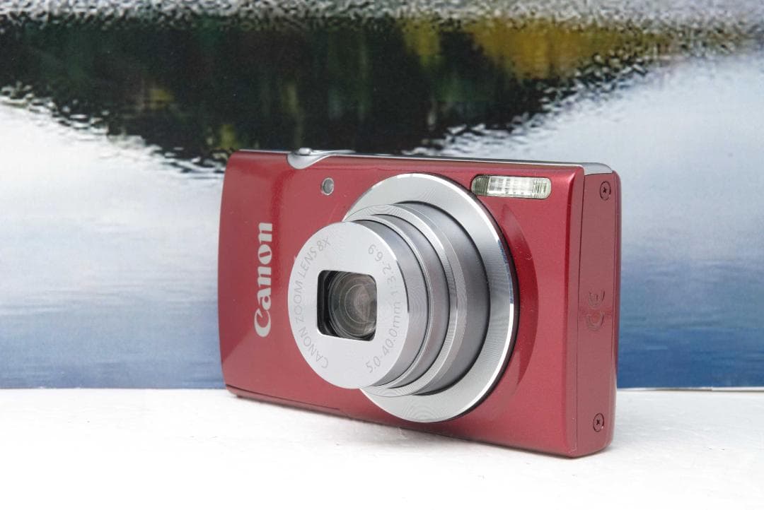 【動作品】Canon デジタルカメラ IXY 120 ズーム レッド