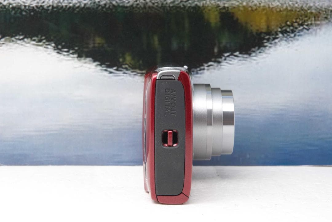 【動作品】Canon デジタルカメラ IXY 120 ズーム レッド