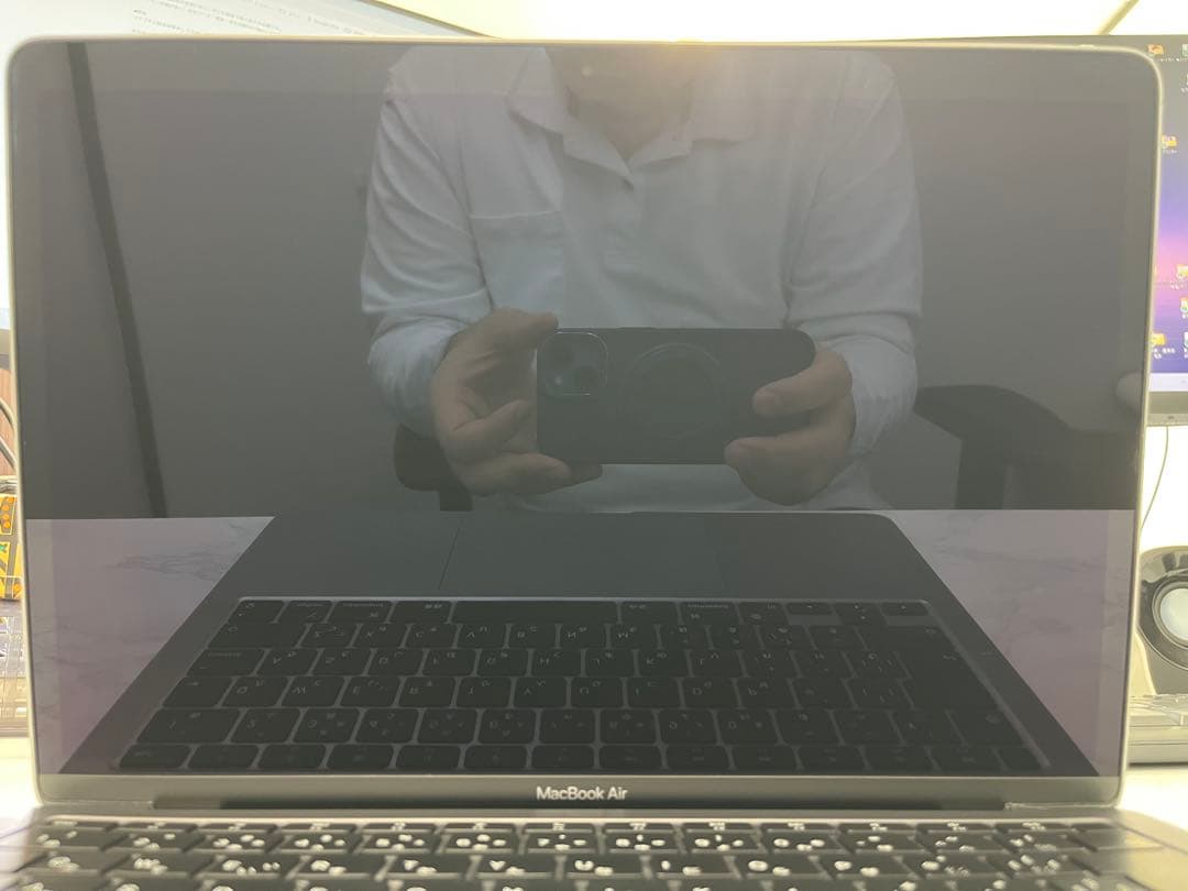 【美品】MacBook Air M1 / バッテリー63回 / 256GB