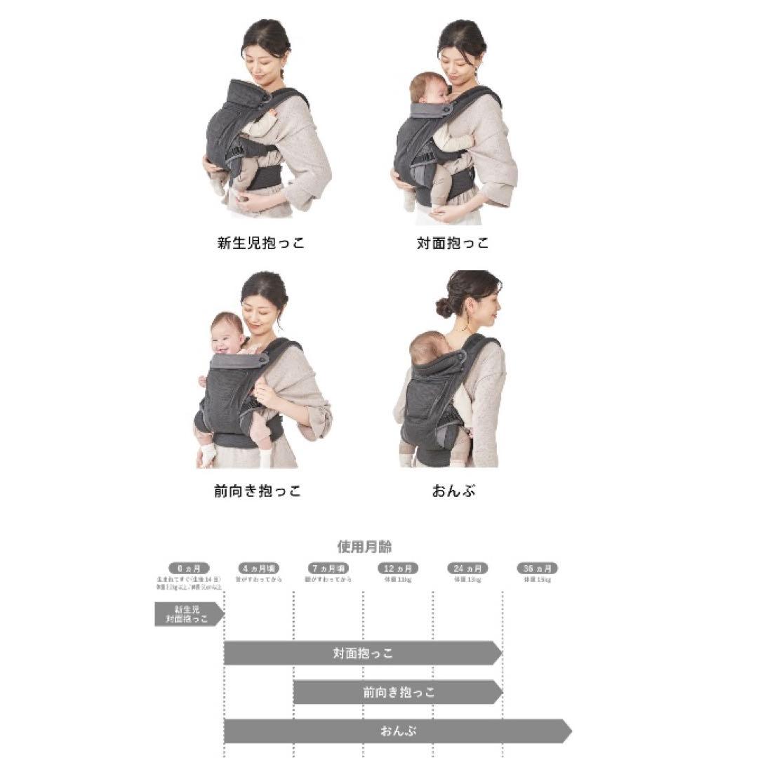 【新品未使用】fuwa hug フワハグ 抱っこ紐 ベージュ