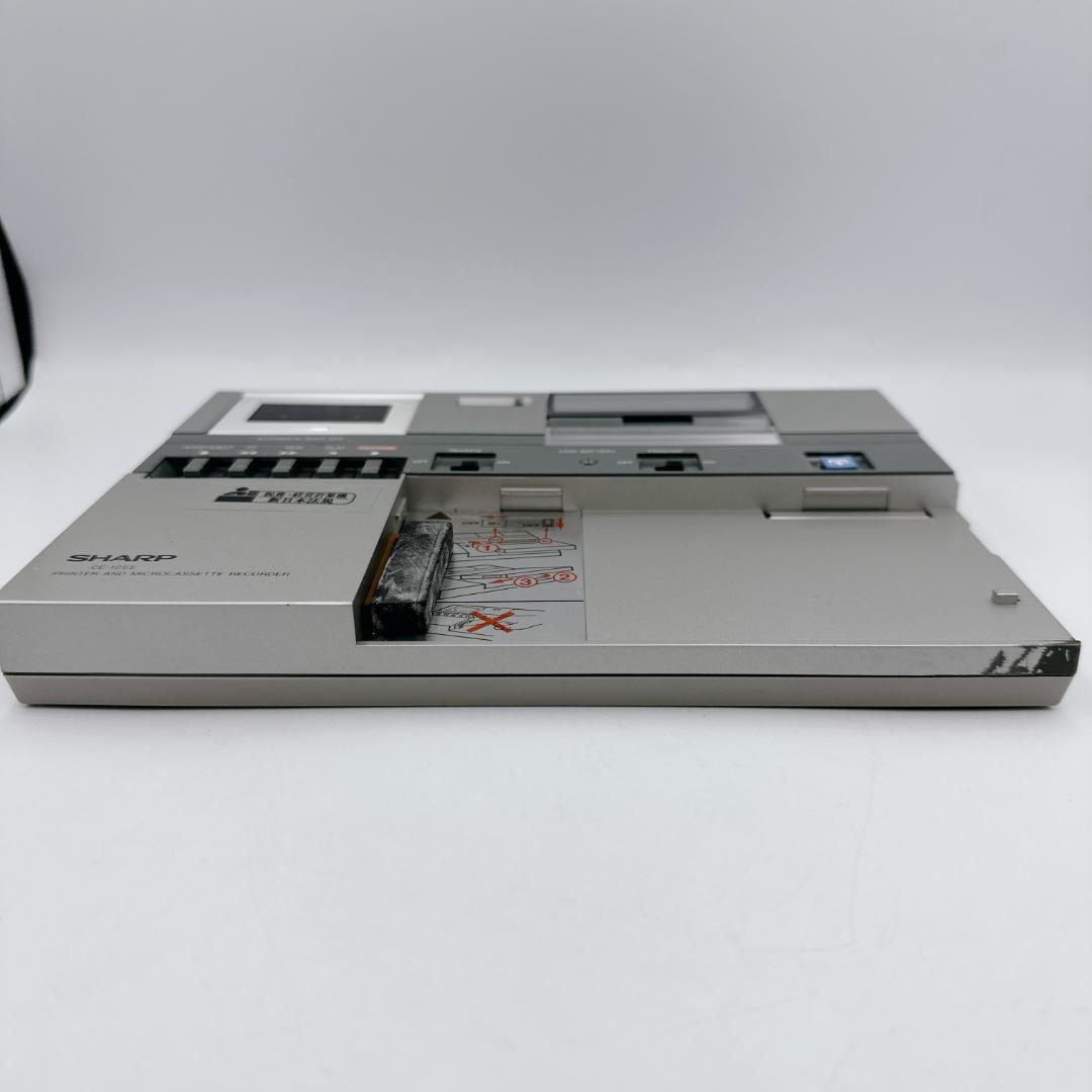【美品・希少】SHARP ポケコン プリンタ＆カセットレコーダー CE-125S