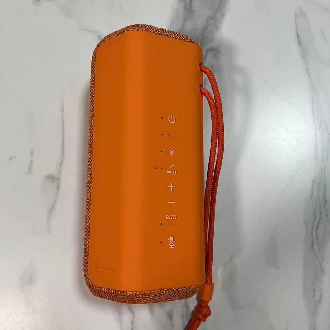 【美品】SONY XE200 ワイヤレススピーカー オレンジ
