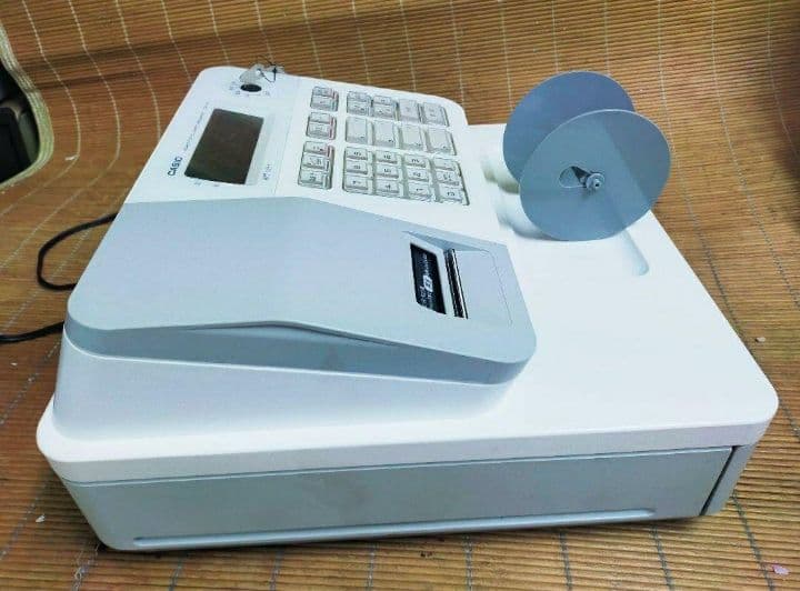 カシオレジスター　SE-G1　中古品　人気機種感熱紙　送料無料　000034