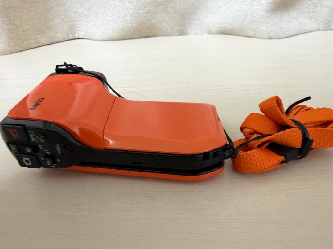 美品 SANYO サンヨー Xacti DMX-CG11 オレンジ 動作確認済み