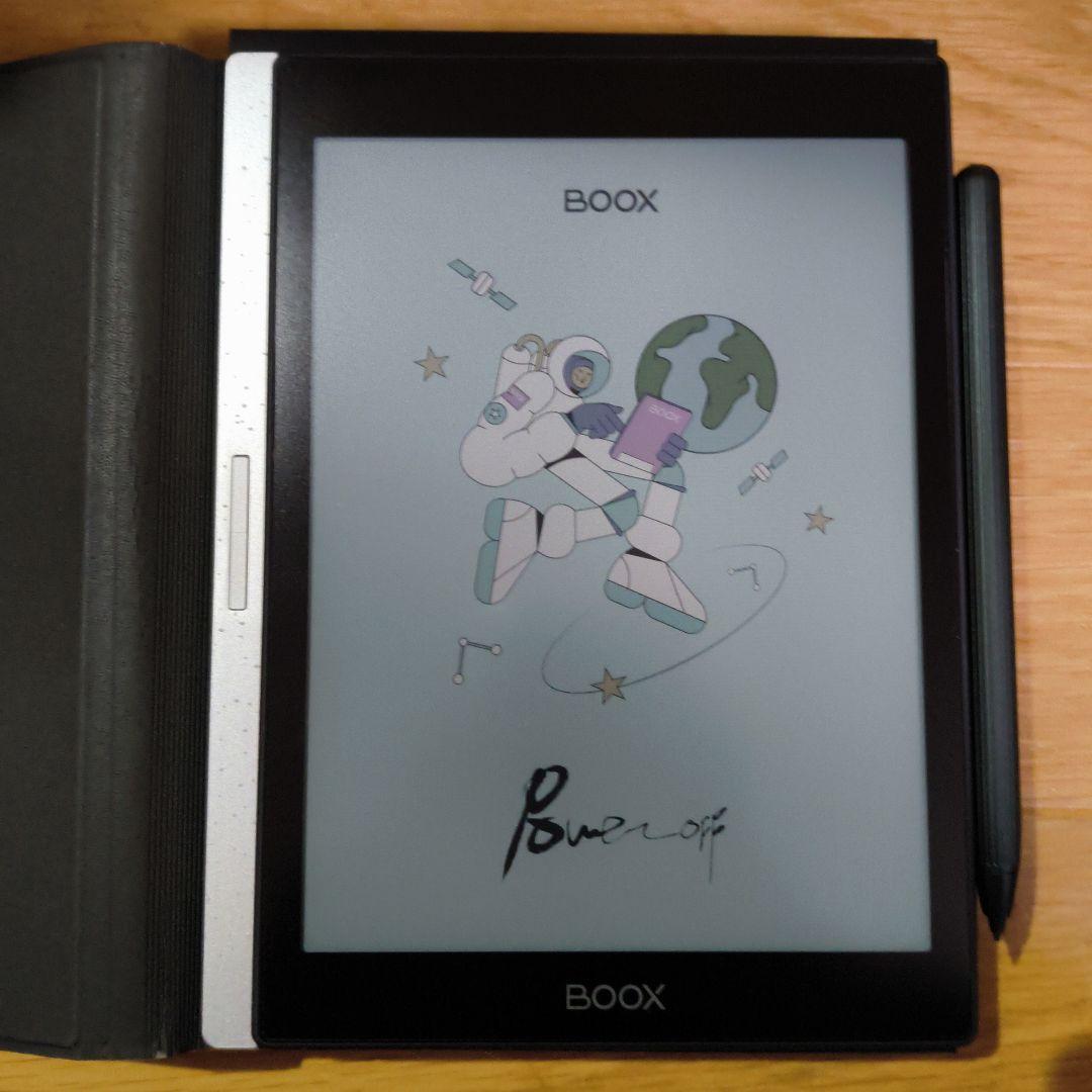 （中古）BOOX nova air c 純正カバー付き