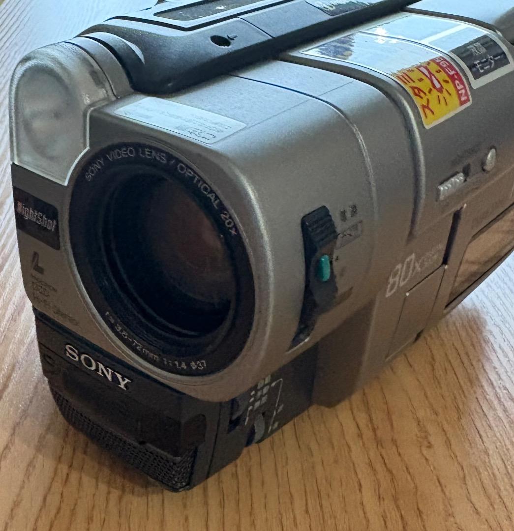 SONY ソニー　CCD-TRV66K　ハイエイトビデオカメラ　Hi8方式