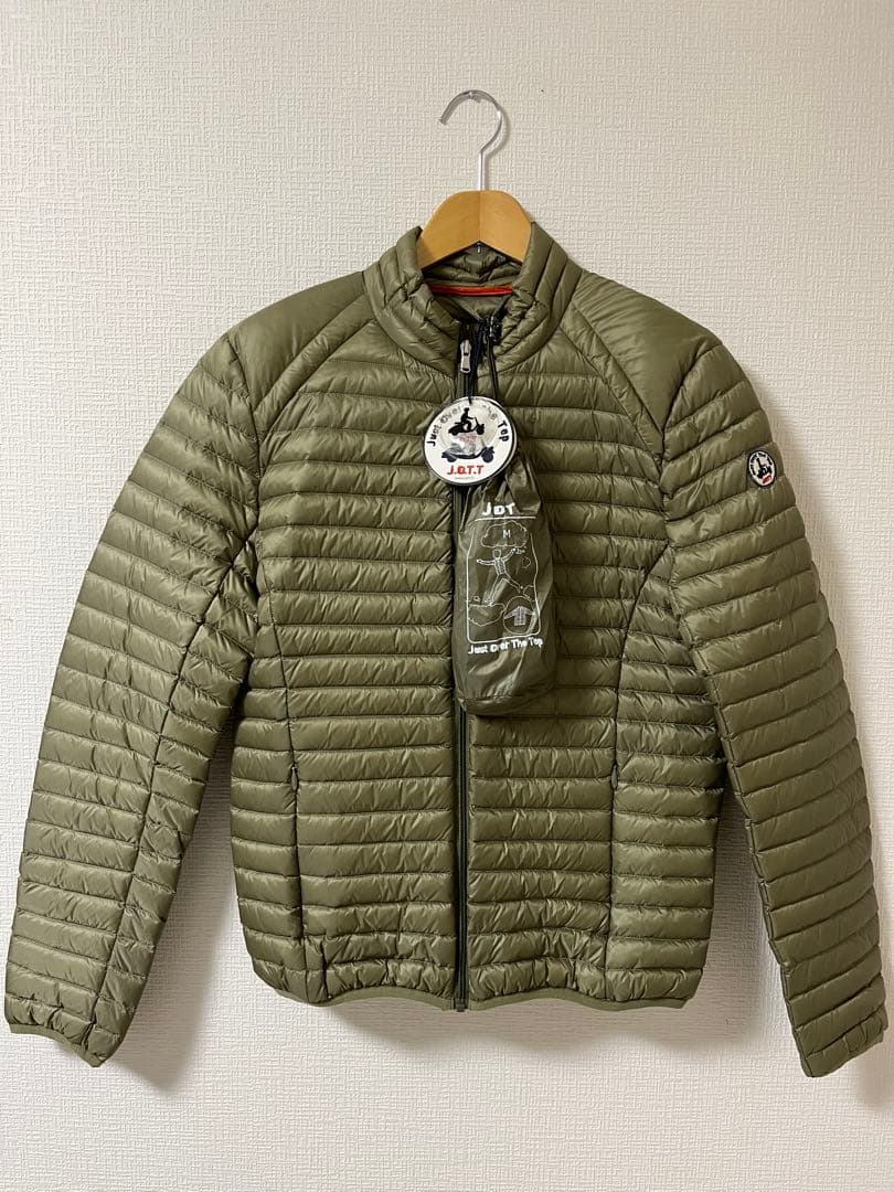 【未使用品】J.O.T.T オリーブ ダウンジャケット 軽量