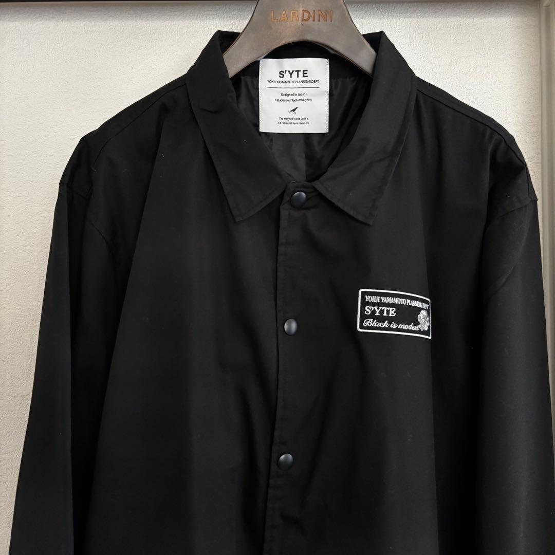 S'YTE ヨウジヤマモトサイト メッセンジャーコーチジャケット 黒 3