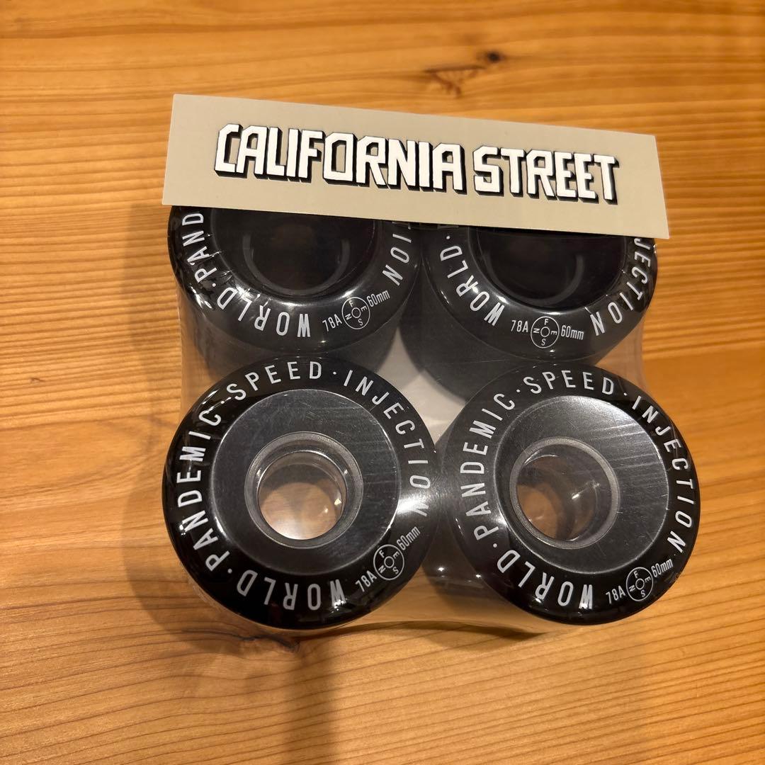 スケートボード W.P.S.I SOFT SLIDE WHEELS 60mm 78A FESN