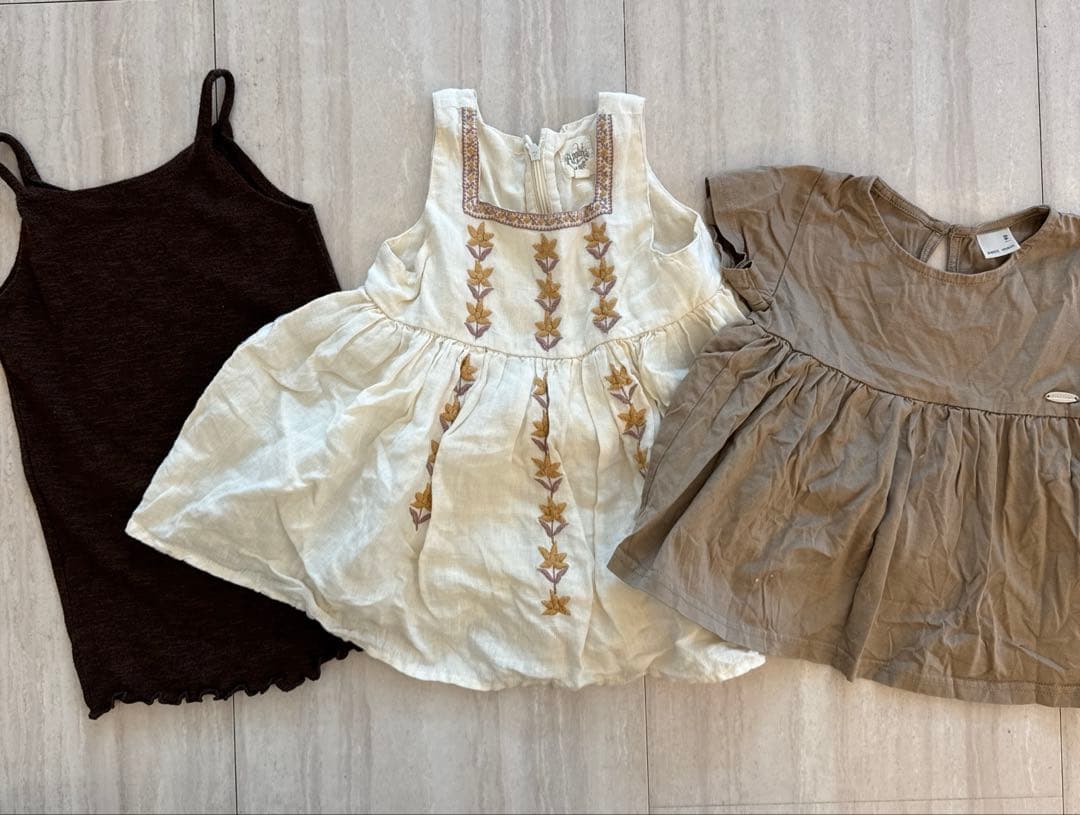 ベビー APOLINA emasroom petitmain ワンピース3点