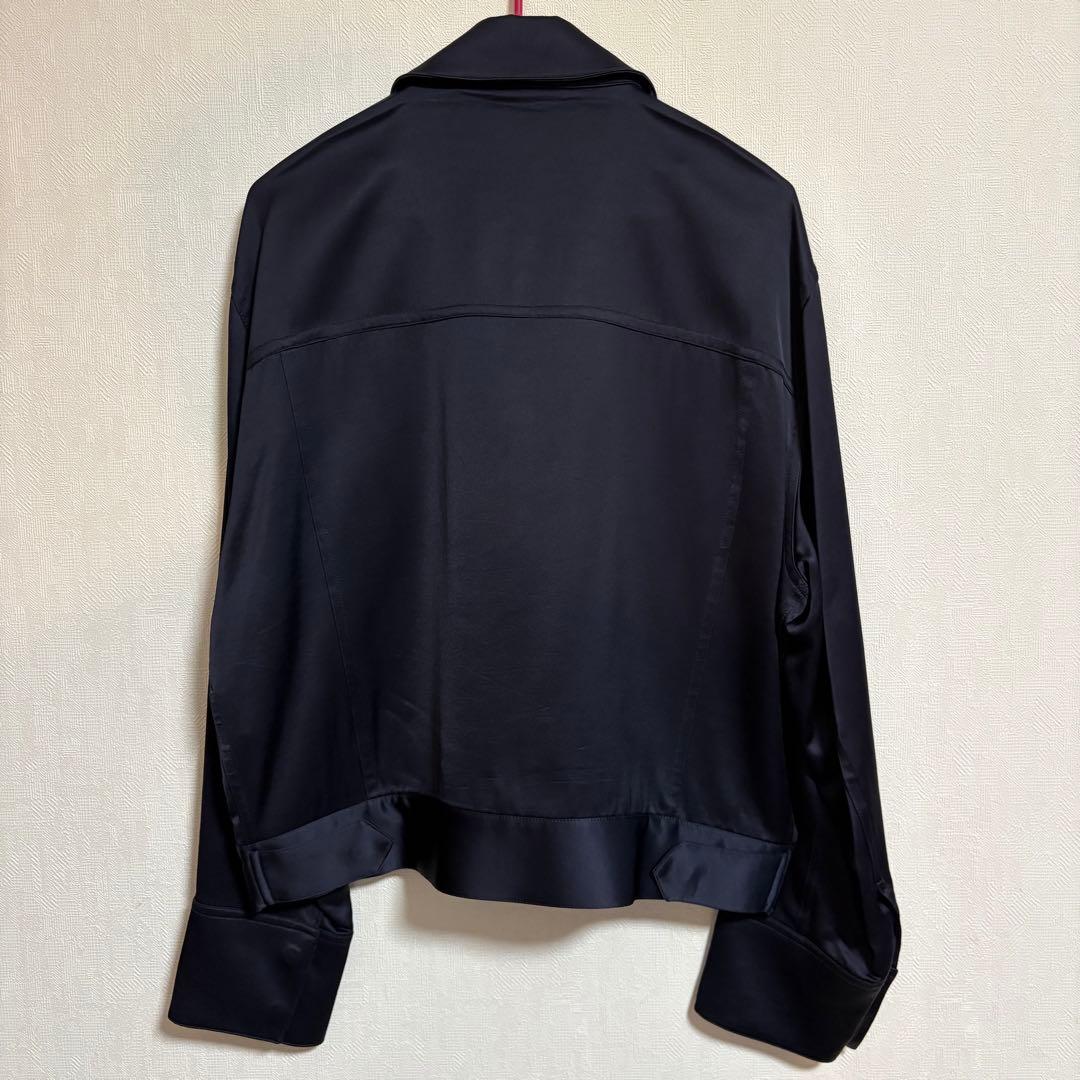 ERNEST W. BAKER サテン ジャケット 短丈