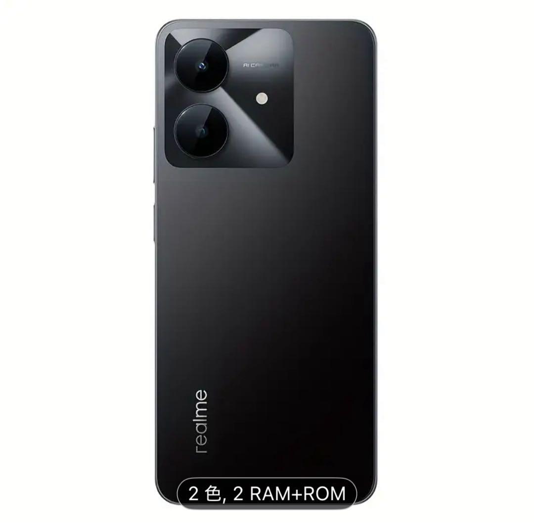 Androidスマートフォン realme Note 60x 128GBブラック