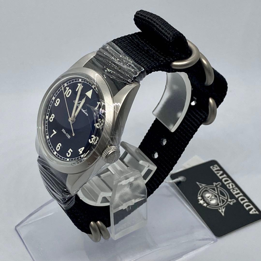 【新品未使用】ADDIESDIVE ミリタリー フィールドウォッチ AD2079