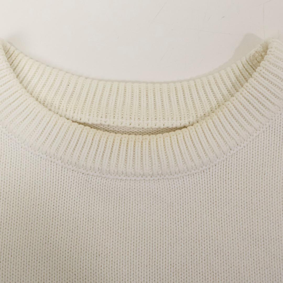 H5504-154◾️アミ アレクサンドル マテュッシ　コットンロゴニット