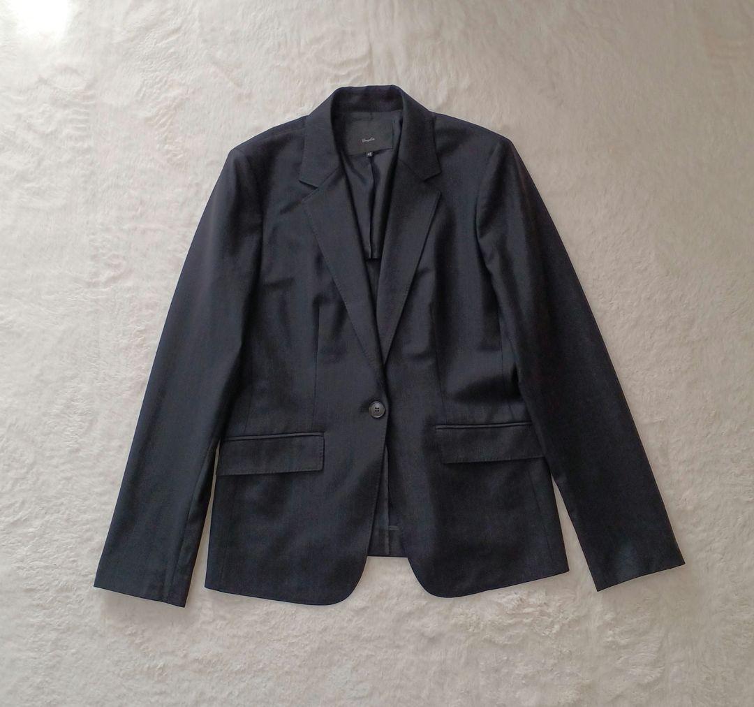 iCB complete 高級ライン パンツセットアップ 42　大きいサイズ　紺