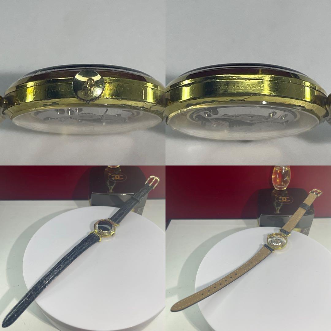 希少 70s JUVENIA ジュベニア ミステリーダイヤル裏スケ 手巻 腕時計