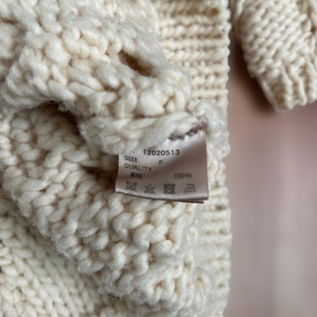 トゥデイフル　パターンハンドニット