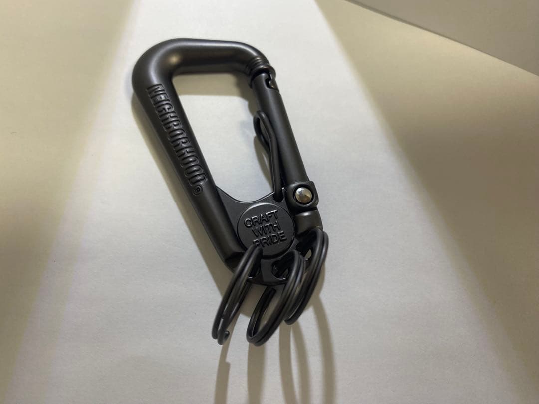 小物 NEIGHBORHOOD CARABINER KEYHOLDER
