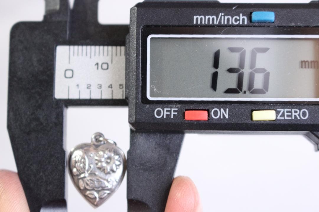 40s　スウィートハートジュエリー　WW2　シルバー　バタフライ　蝶　フラワー