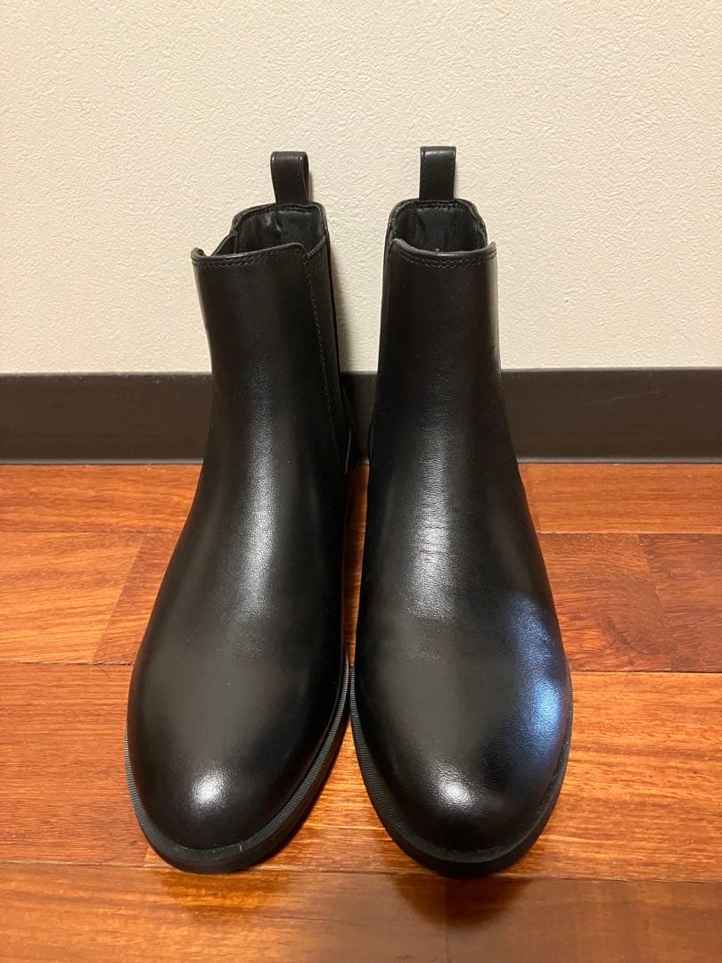 アーバンリサーチドアーズ　黒 サイドゴアブーツ レザー