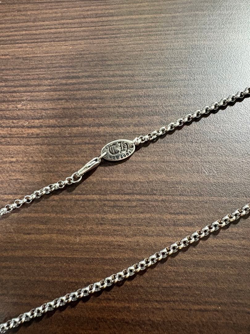 クロムハーツ　十字架　チェーン付き　55㎝　即購入可