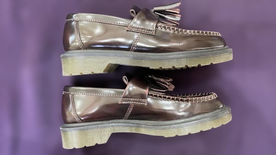 ★超美品　Dr.MARtens ADRIAN チェリーレッド US6