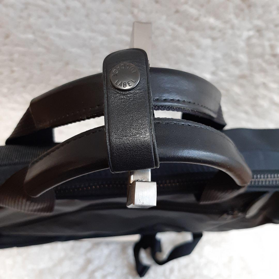 未使用に近い LUGGAGE LABEL 3WAY 黒 A4 ビジネスバッグ