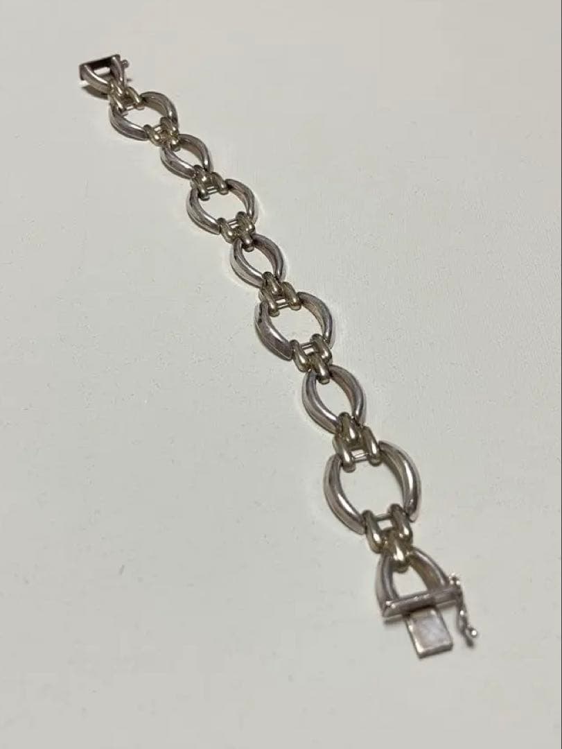 60〜70s vintage チェーンブレスレット made Italy