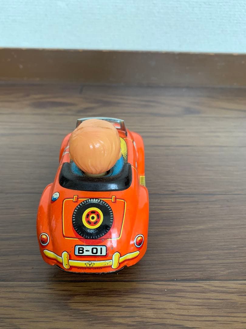 ブリキの自動車(メカニカル・ウォーキング・カー)日本製